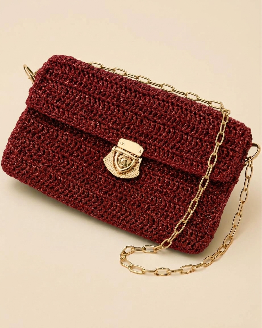 Estelle Bag - handmade crochet bag by Crozele, view 2